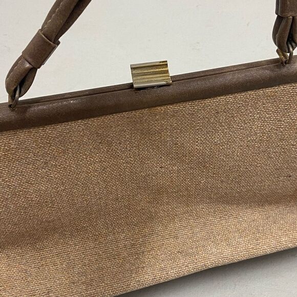 Vintage Caron of Houston beaded floral 60s 70s handbag g02 - Picture 7 of 8